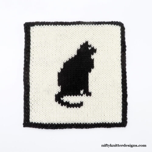 Serene Cat Potholder