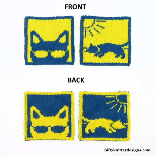 Cats in Summer Coasters