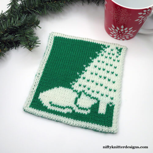 Christmas Cat Potholder