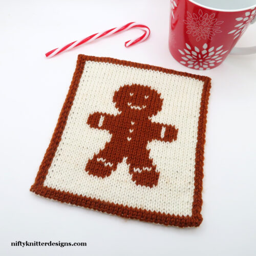 Gingerbread Man Potholder