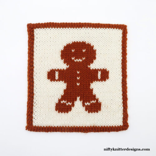 Gingerbread Man Potholder