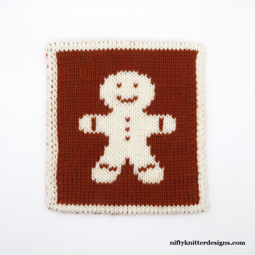 Gingerbread Man Potholder