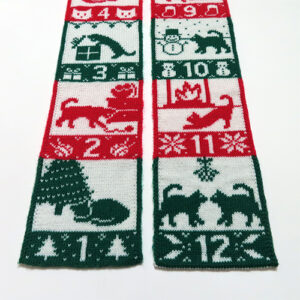 12 Cats of Christmas Scarf