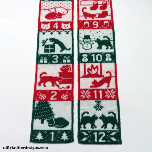 IMG_3999a_web 12 Cats of Christmas Scarf