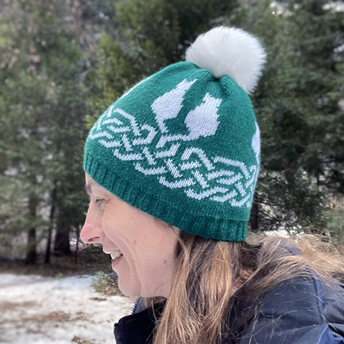 20% off New Celtic Cat Hat Pattern!