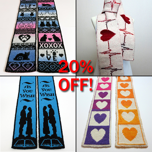 Flash Sale! 20% off Heart and Love Patterns!