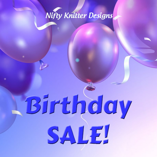 Birthday Sale! 20%-30% off All Patterns!