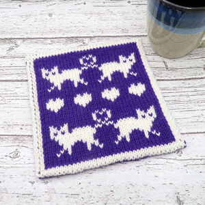 Cat Affection Potholder