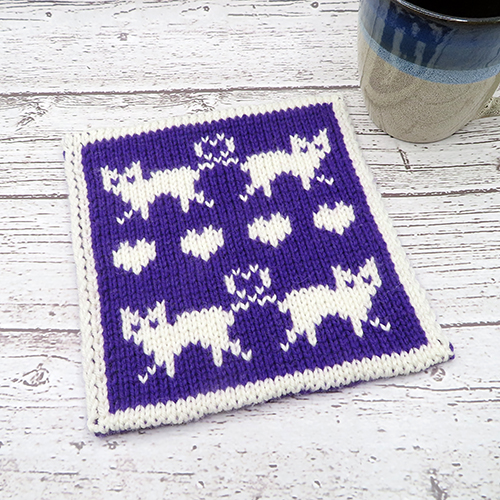 Cat Affection Potholder