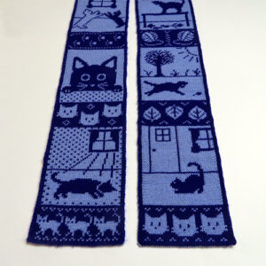 Cat Whodunit Scarf
