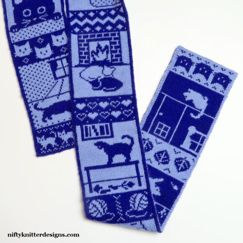 Cat Whodunit Scarf